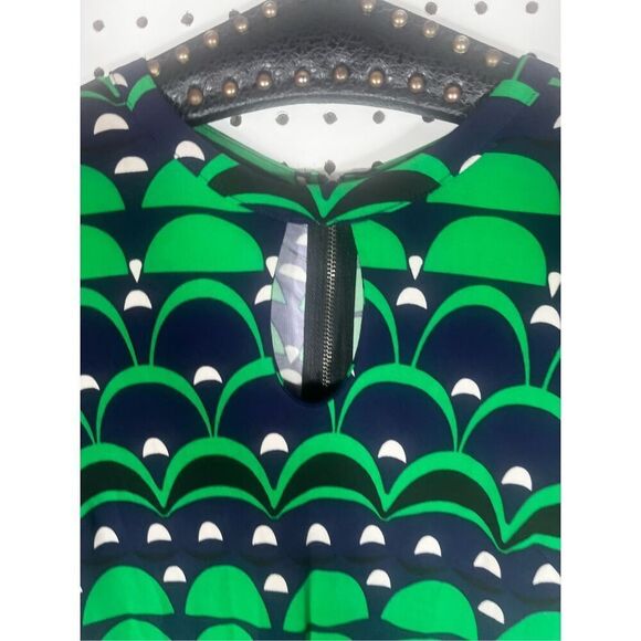 Banana Republic Mad Men collection retro style print dress size 0 - Picture 7 of 8